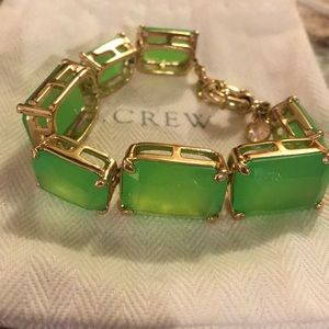 J Crew lime green costume bracelet!